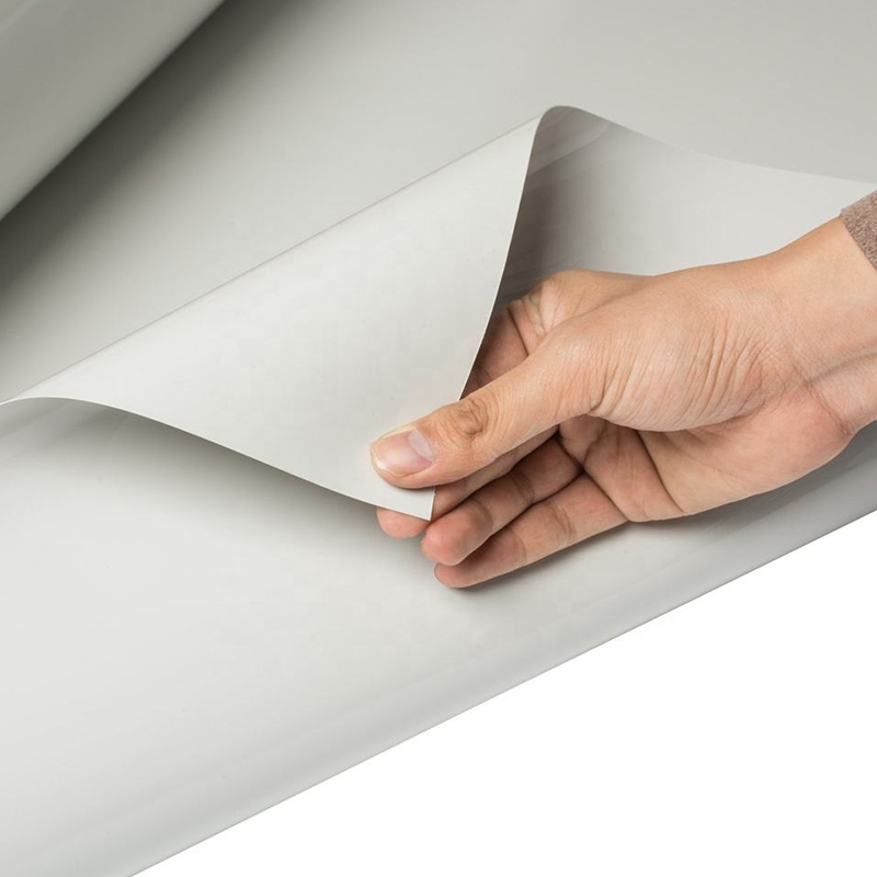 High-Gloss White PET Decorative Film for Cabinets & Wardrobes
