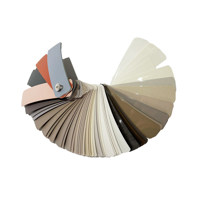 Multi-Color ABS Edge Banding Sample Fan