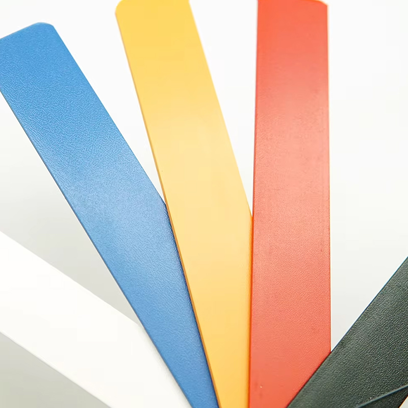 Embossed Textured Solid Color PVC Edge Banding