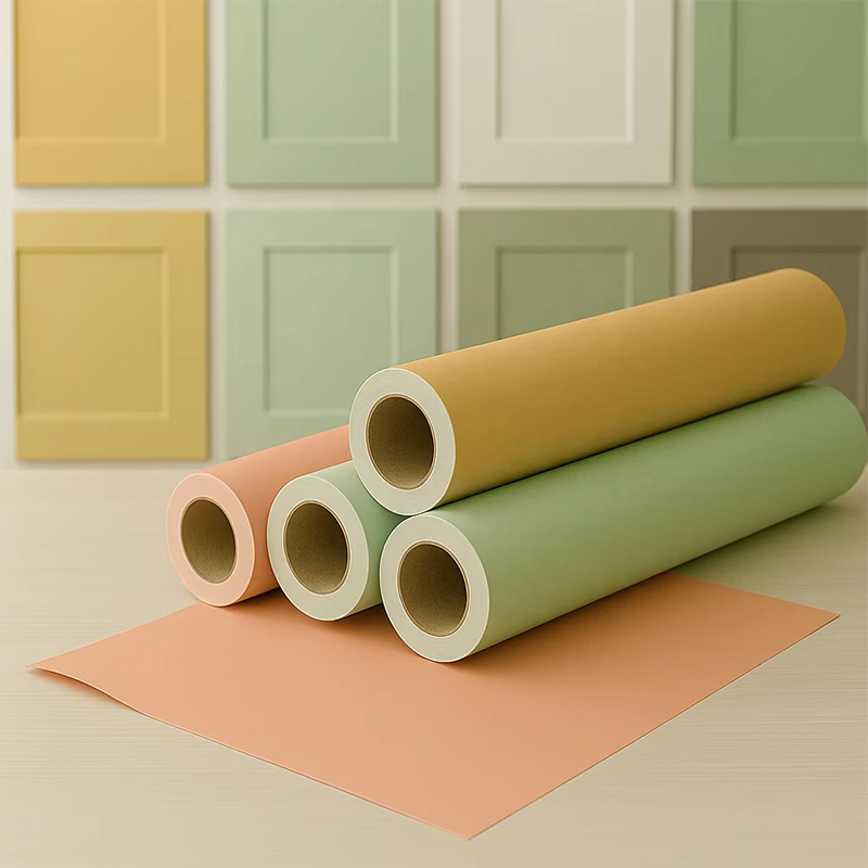 Colorful Solid Color Wallpaper Decorative Film